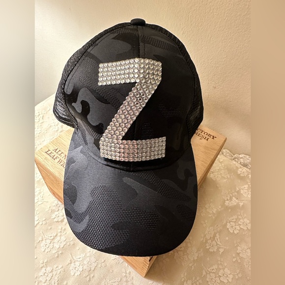Other - Camo Cap with a bling Z on it